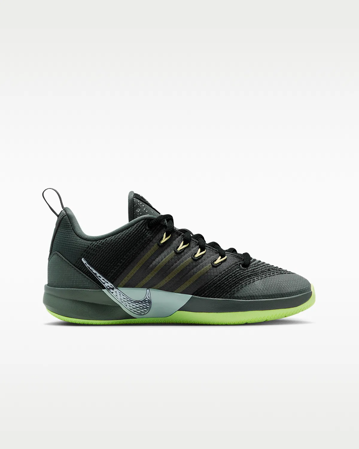 Детские баскетбольные кроссовки Sabrina 3 "Shooter", Iron Grey/Barely Volt/Mint Foam/Aluminum — фото 3