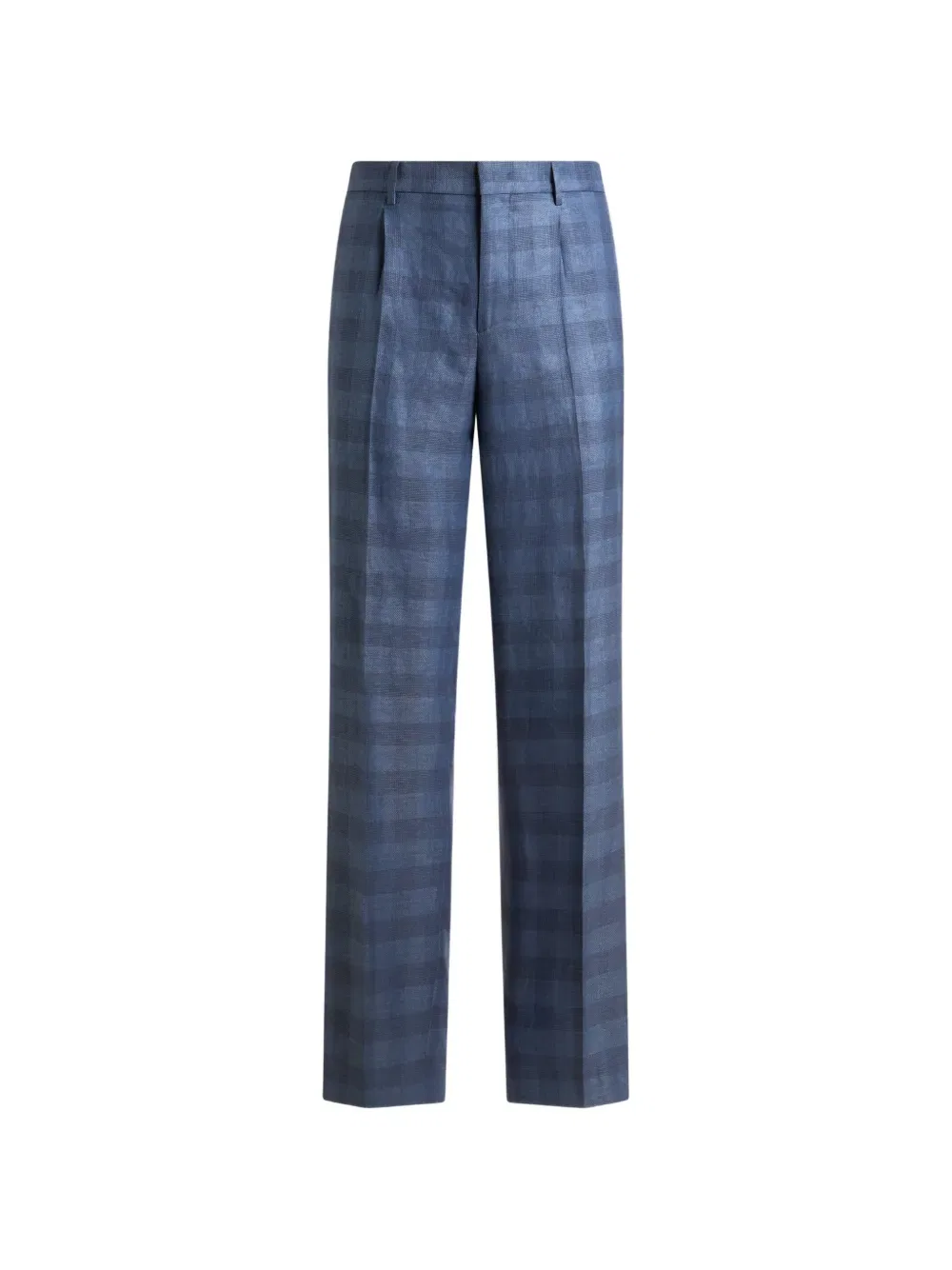 Клетчатые брюки Etro, синий
