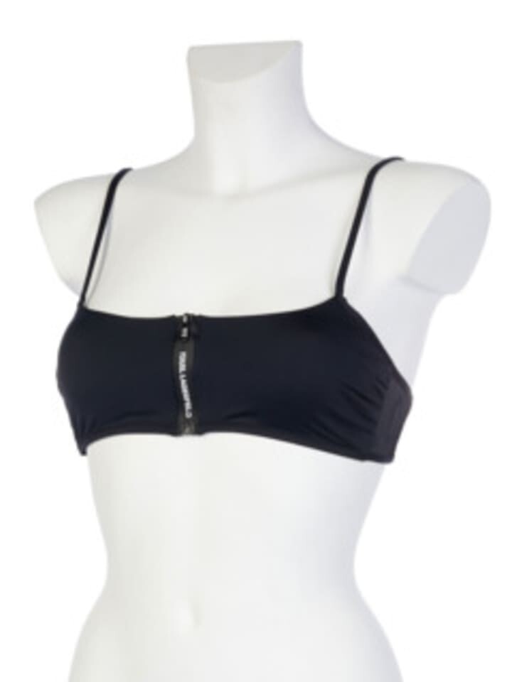

Верх бикини Lagerfeld Bikinioberteil von Karl Schwarz, цвет uni