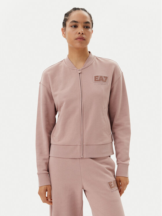 

Толстовка обычного кроя 7W000178 AF12473 U4079 Ea7 Emporio Armani, розовый