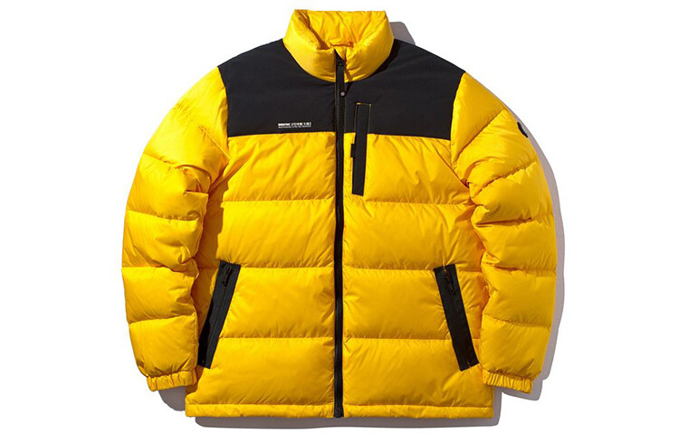 

Badfive пуховик мужской масляно-желтый Lining