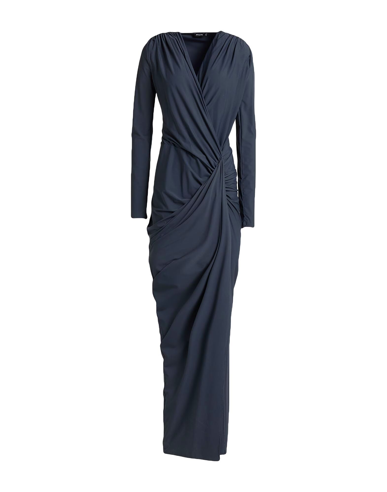 

Макси платье Atlein, угольно-серый