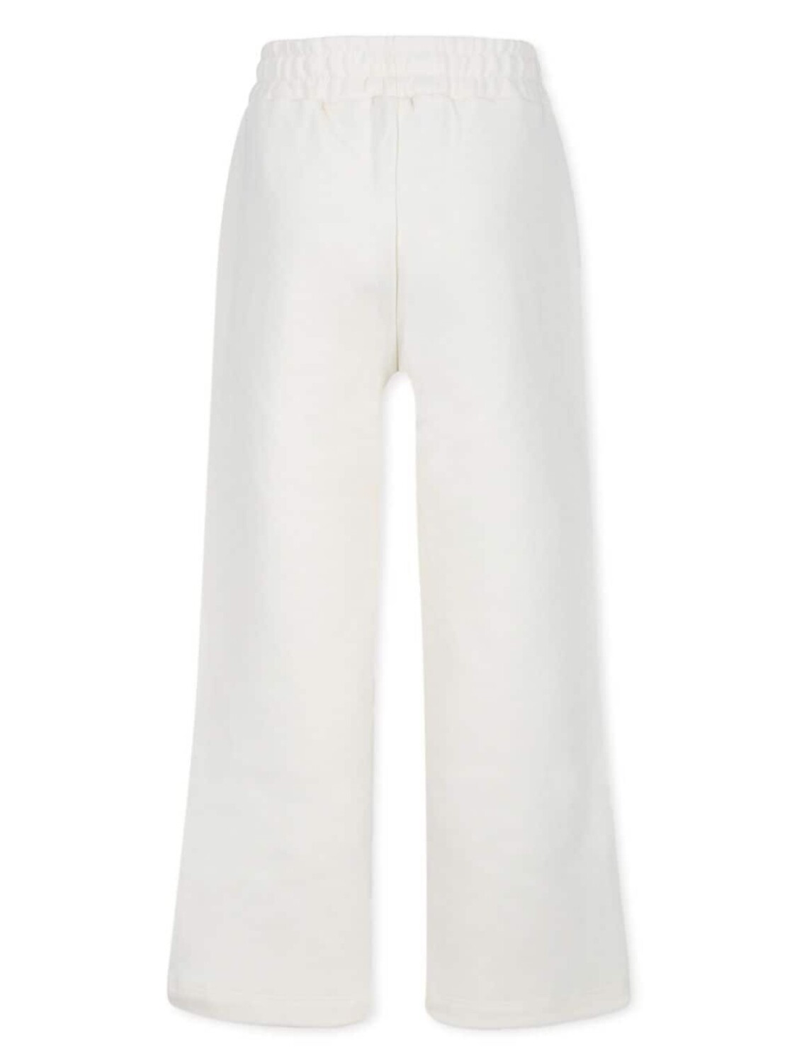 

MSGM Kids брюки с вышитым логотипом, белый
