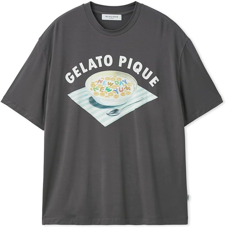 

Мужская футболка Gelato Pique HOMME с серийным номером и логотипом One-Point PMCT261915