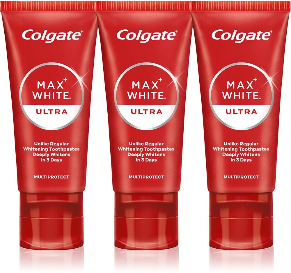 

Отбеливающая зубная паста Max White Ultra Multiprotect Colgate, 3× 50 мл