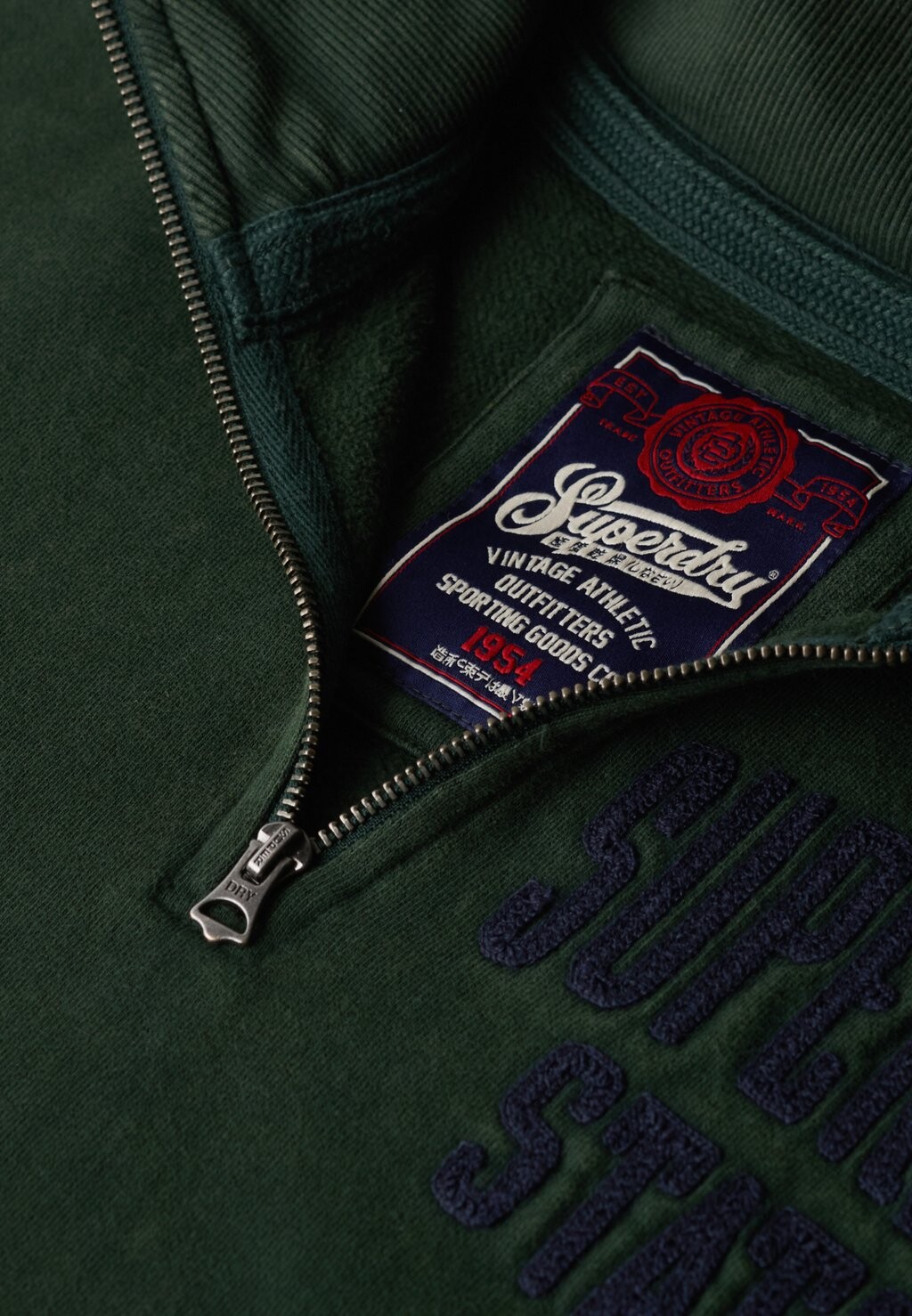 

Толстовка Superdry, зеленый