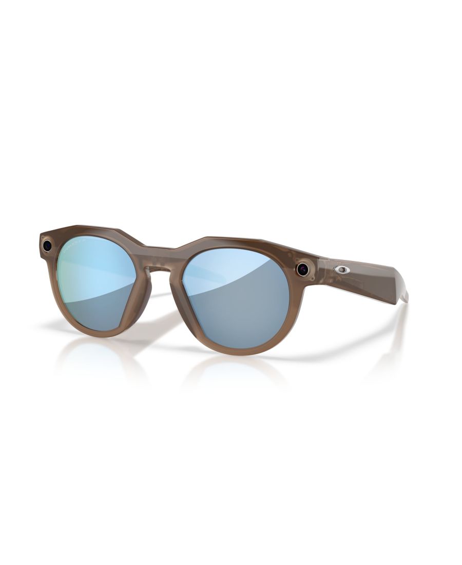 

Солнцезащитные очки унисекс Meta HSTN Polarized AI, модель OW8002 Oakley, Brown Smoke