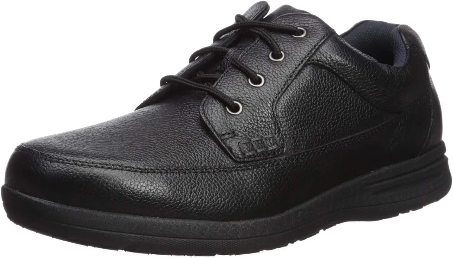 Nunn Bush Herren Cam Moc Toe Оксфордские повседневные туфли, Black Tumbled
