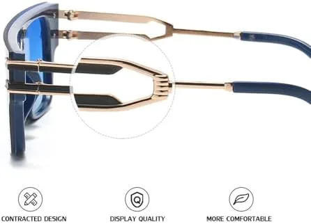 

Солнцезащитные очки в металлической оправе 2027 года для женщин, вождения, с защитой от ультрафиолета UV400, женские и мужские солнцезащитные очки MTZJH, 7