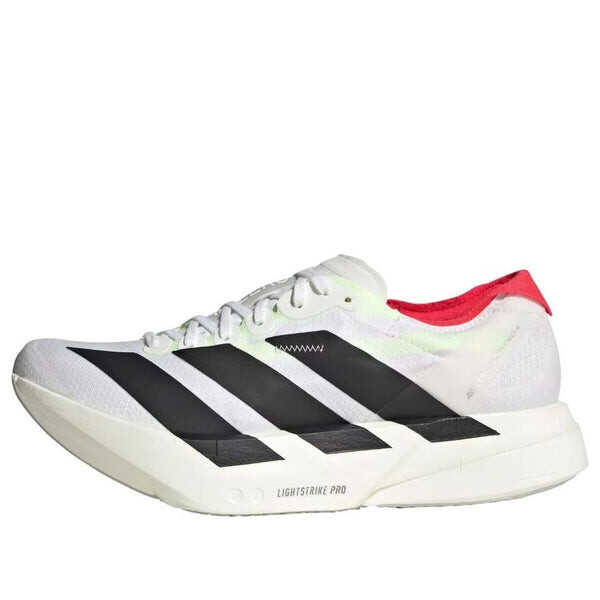 Кроссовки adizero adios pro 4 'white black red' Adidas, белый