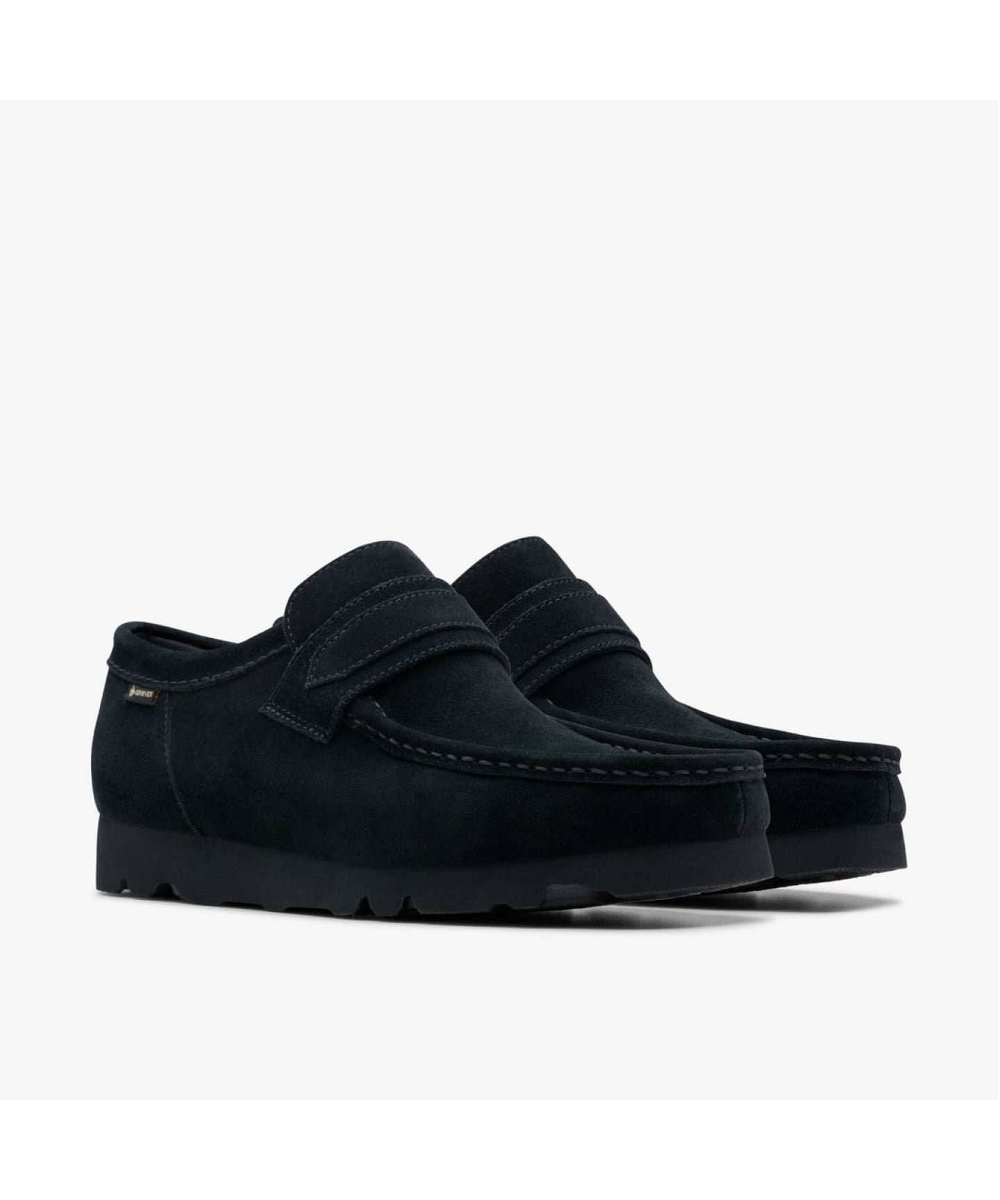 Лоферы Clarks Walla GTX из черной замши EDIFICE, Black — фото 3