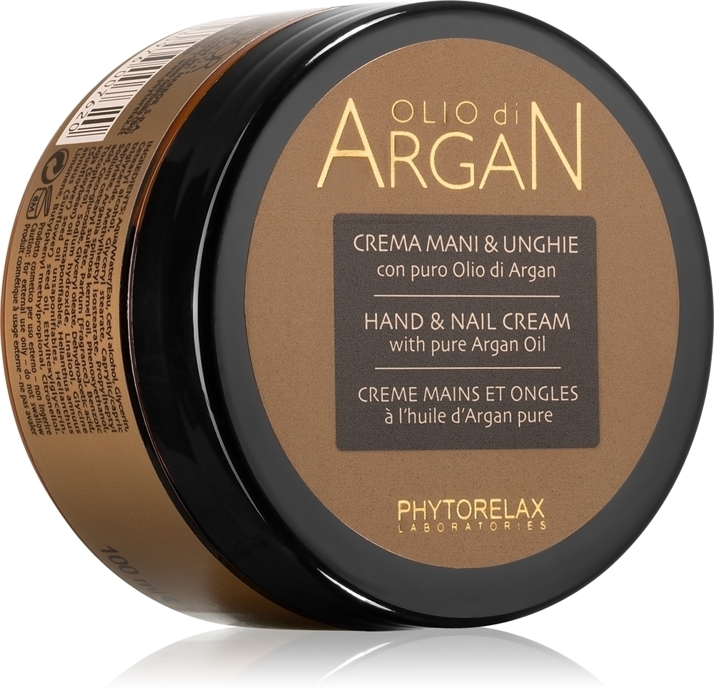 

Увлажняющий крем для рук и ногтей Olio di argan с маслом арганы Phytorelax Laboratories, 100 мл
