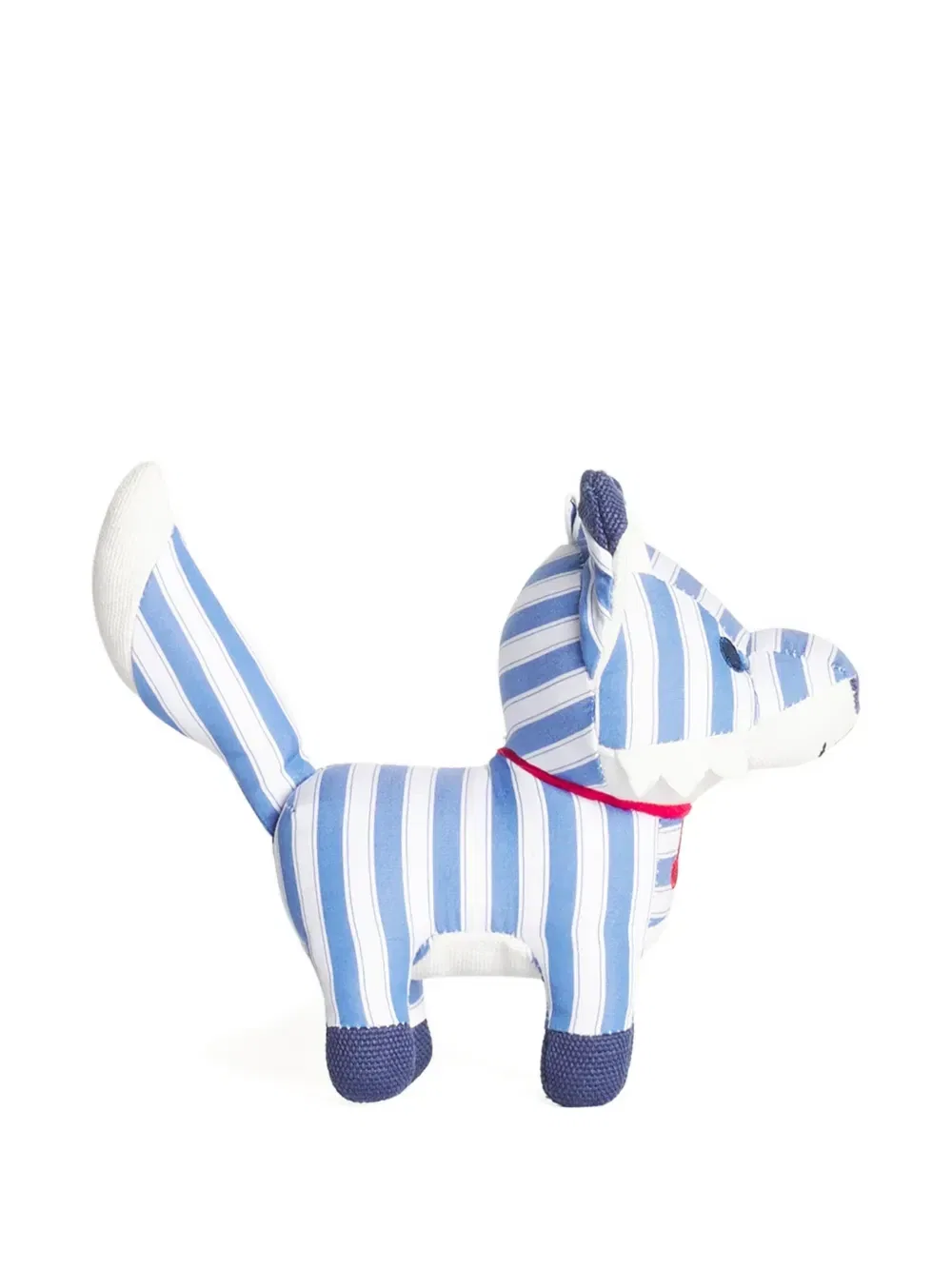 Игрушка мягкая Bonpoint из хлопка с узором Maison Kitsuné Kids, синий — фото 3