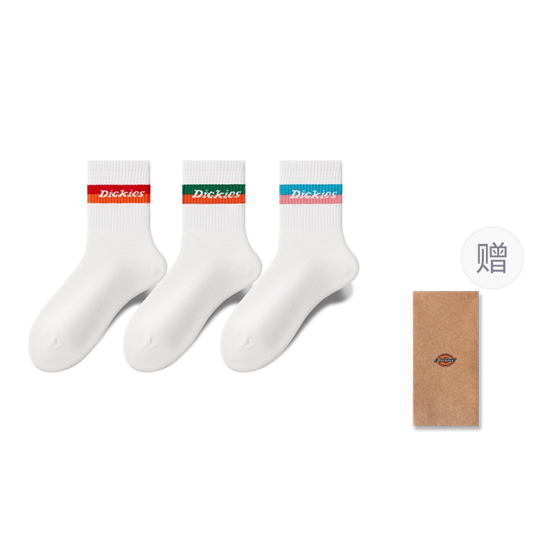 

Комплект унисекс носков Mid-Calf Dickies, оранжевый/синий