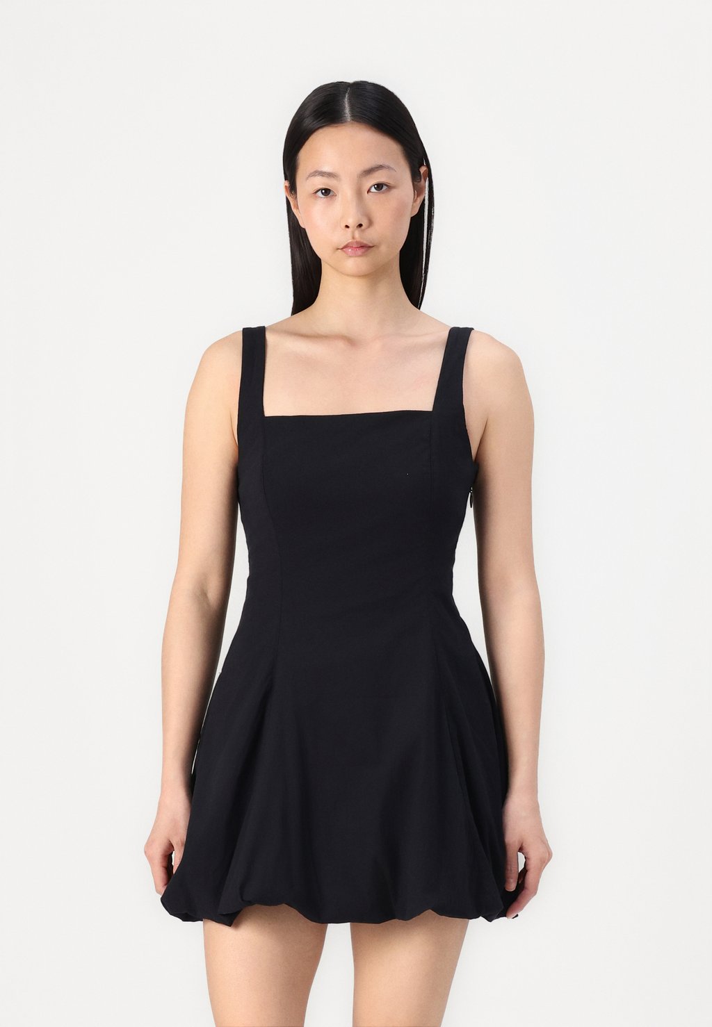 

Повседневное платье BUBBLE SKORT Abercrombie & Fitch, черный