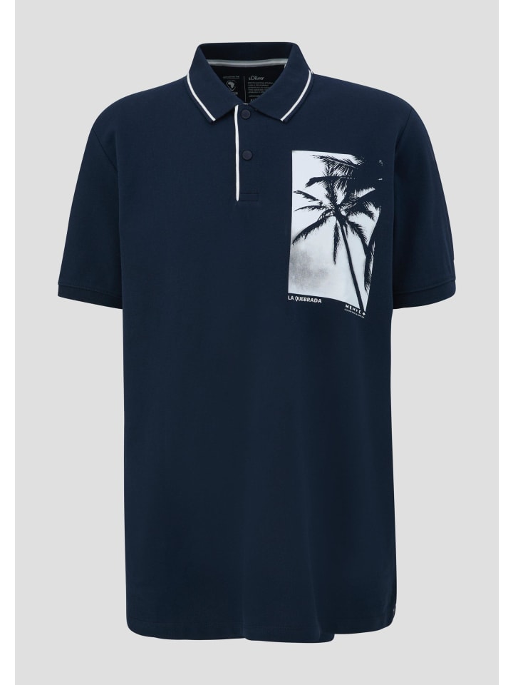 

s.Oliver Рубашка поло 59D1_navy, Синий, s.Oliver Рубашка поло 59D1_navy