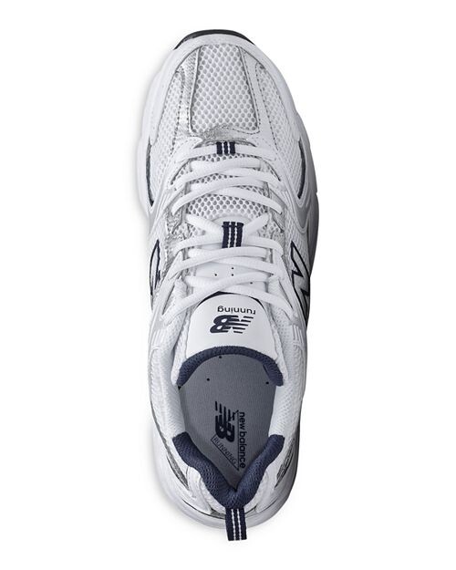 Мужские кроссовки для бега 530 на шнуровке New Balance, цвет White — фото 2