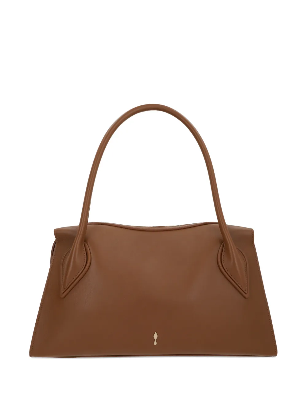 

Кожаная сумка на плечо Christian Louboutin, коричневый