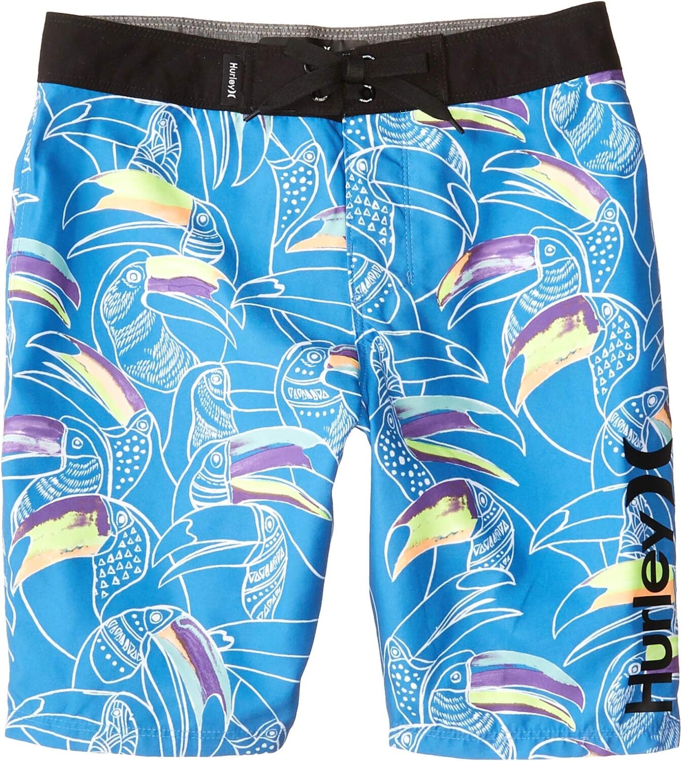 

Шорты для плавания Hurley Basin Beach Birds Boardshorts, цвет Pacific Blue