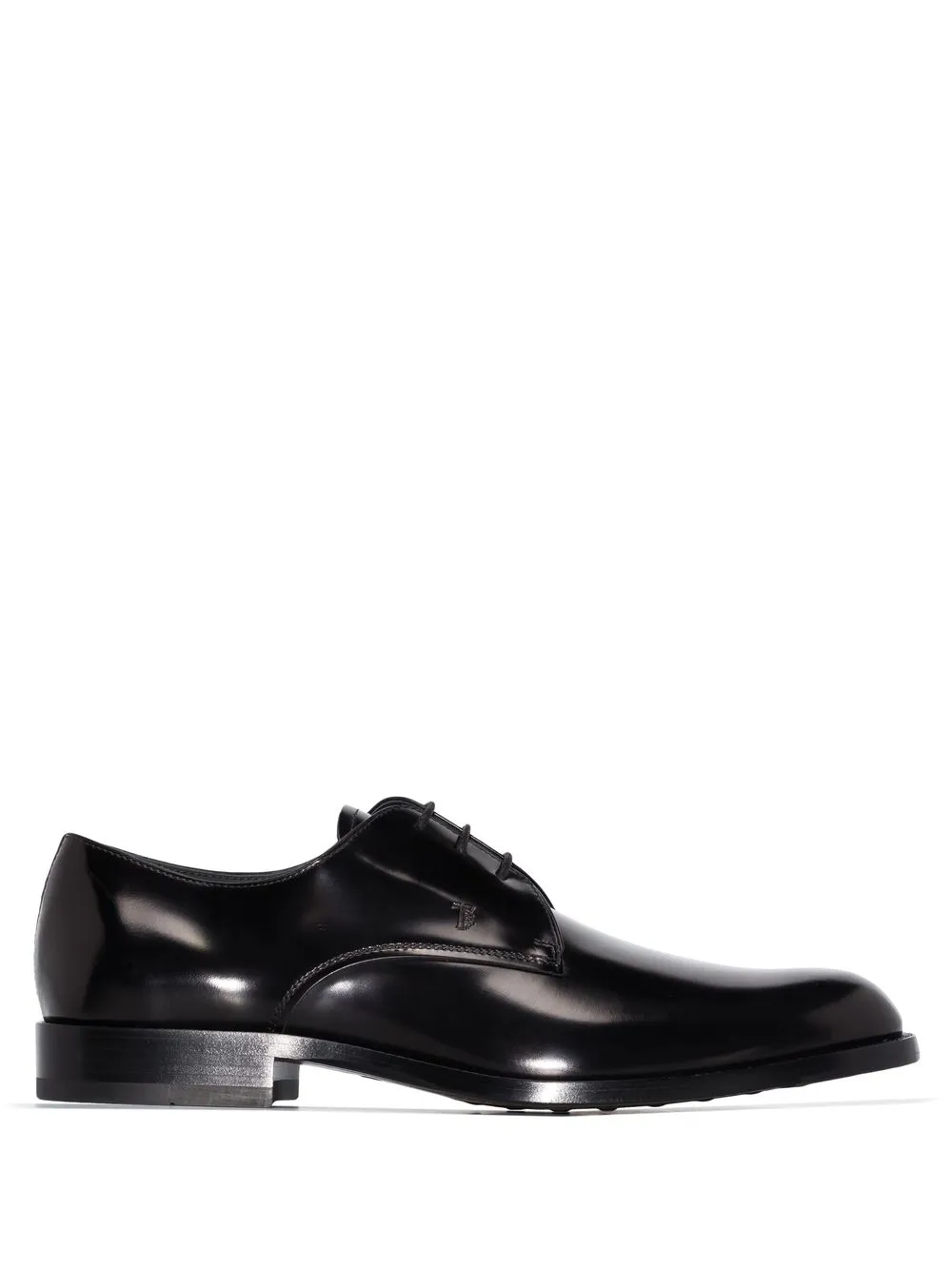 

Глянцевые туфли дерби TOD'S, черный