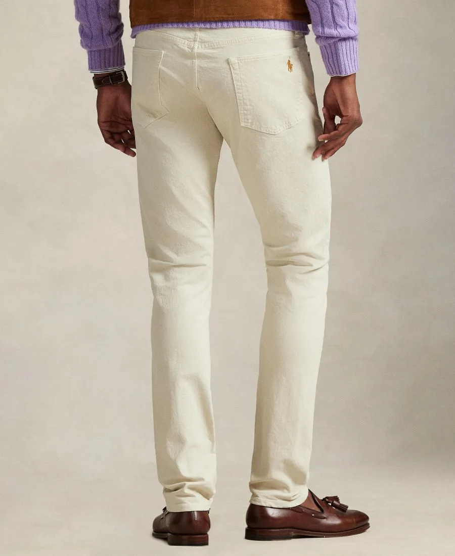 Мужские джинсы Sullivan Zip-Fly Denim Polo Ralph Lauren, andover кремовый — фото 4