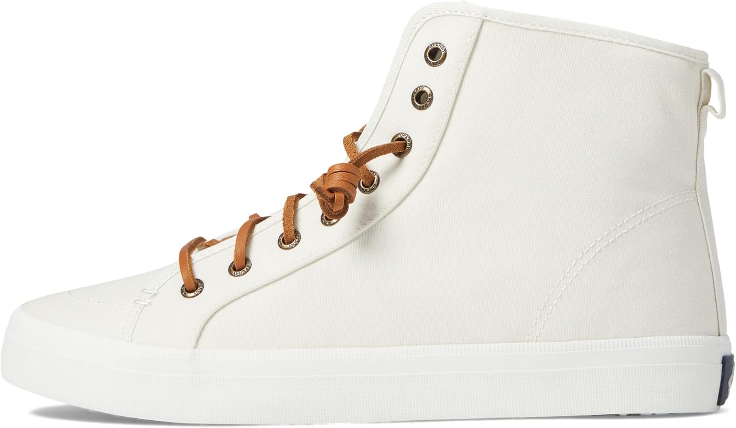 Мужские высокие кеды Sperry Crest Seacycled, белый — фото 4