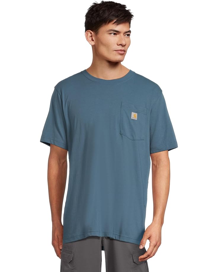 

Футболка Carhartt Relaxed Fit Lightweight Short-Sleeve Pocket C Graphic T-Shirt, цвет Storm Blue
