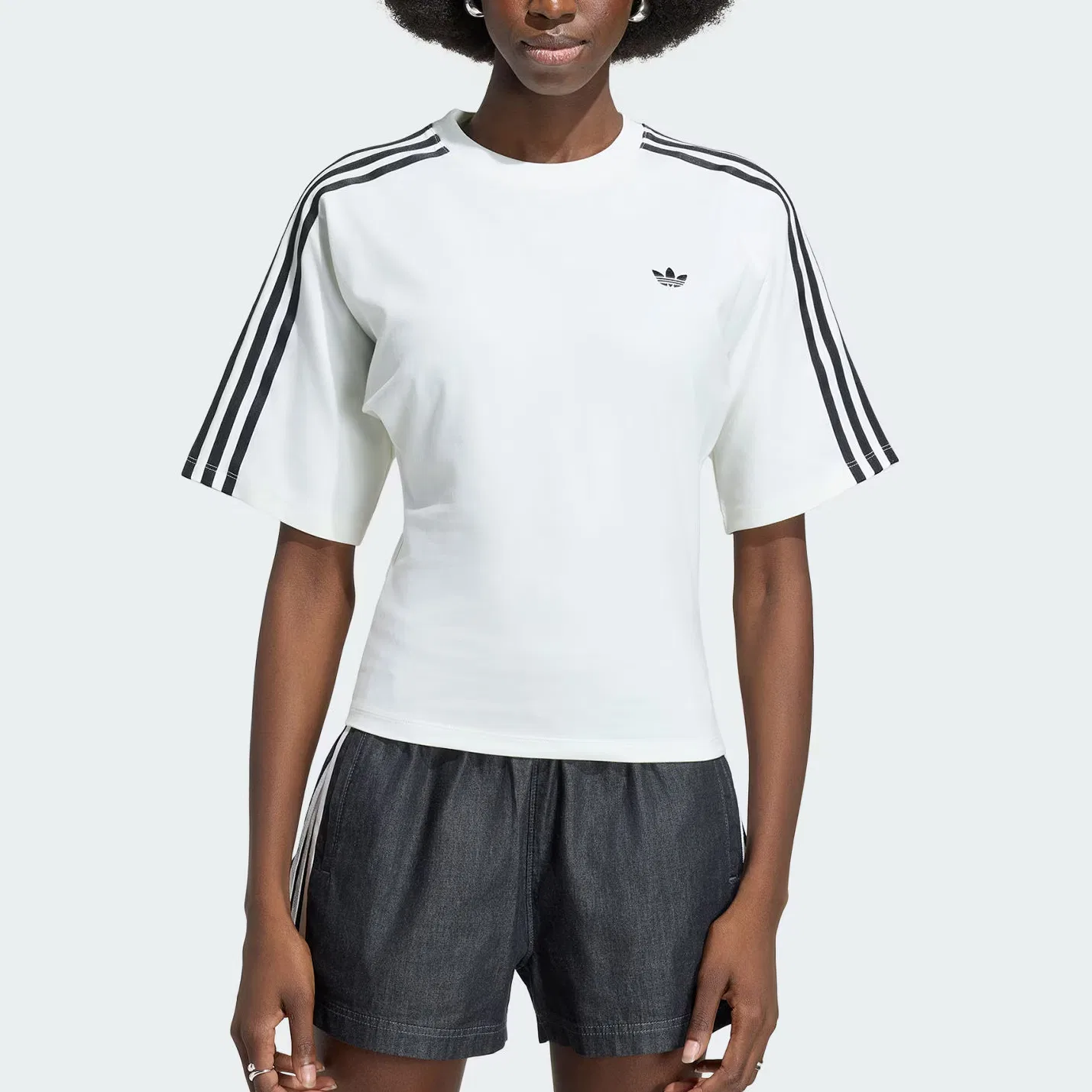 Футболка ADILENIUM женская Adidas Originals, Jade White — фото 4