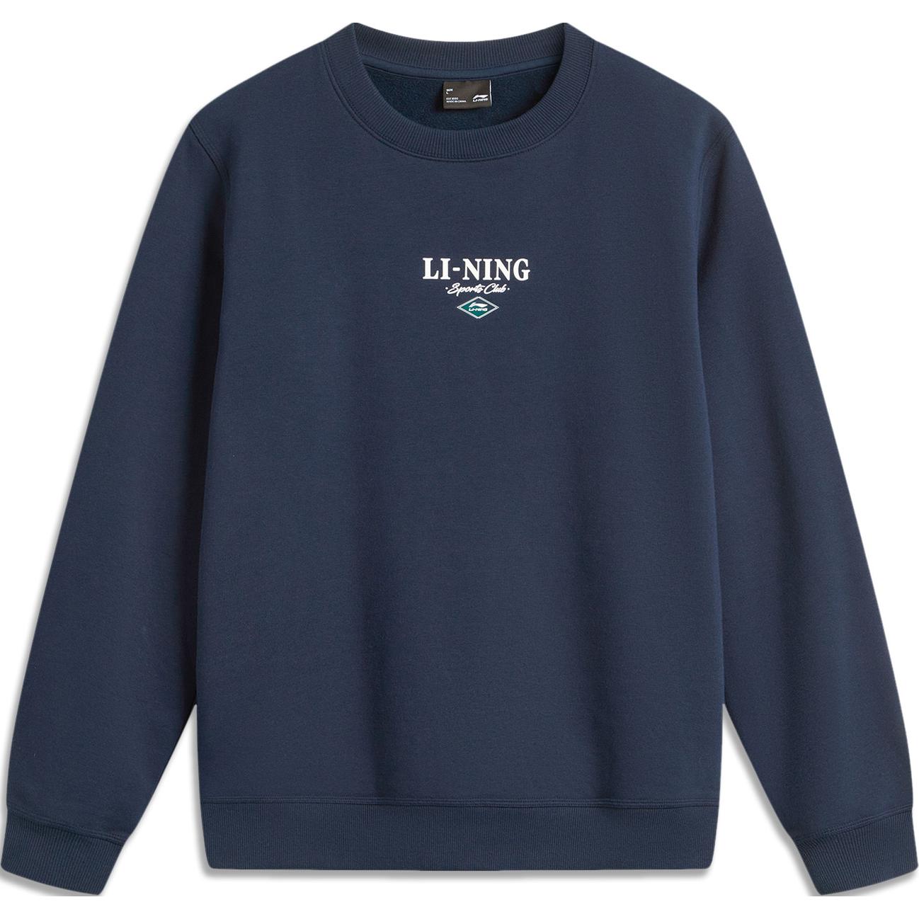 

Мужская толстовка LiNing Sports Life Collection, цвет: темно-синий