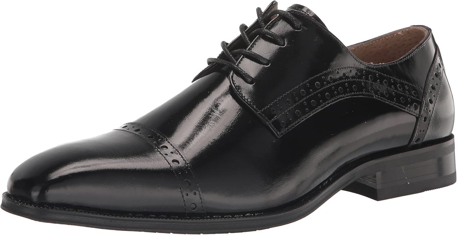 

Мужские оксфорды Stacy Adams Garrett с носком-капtoe, черный