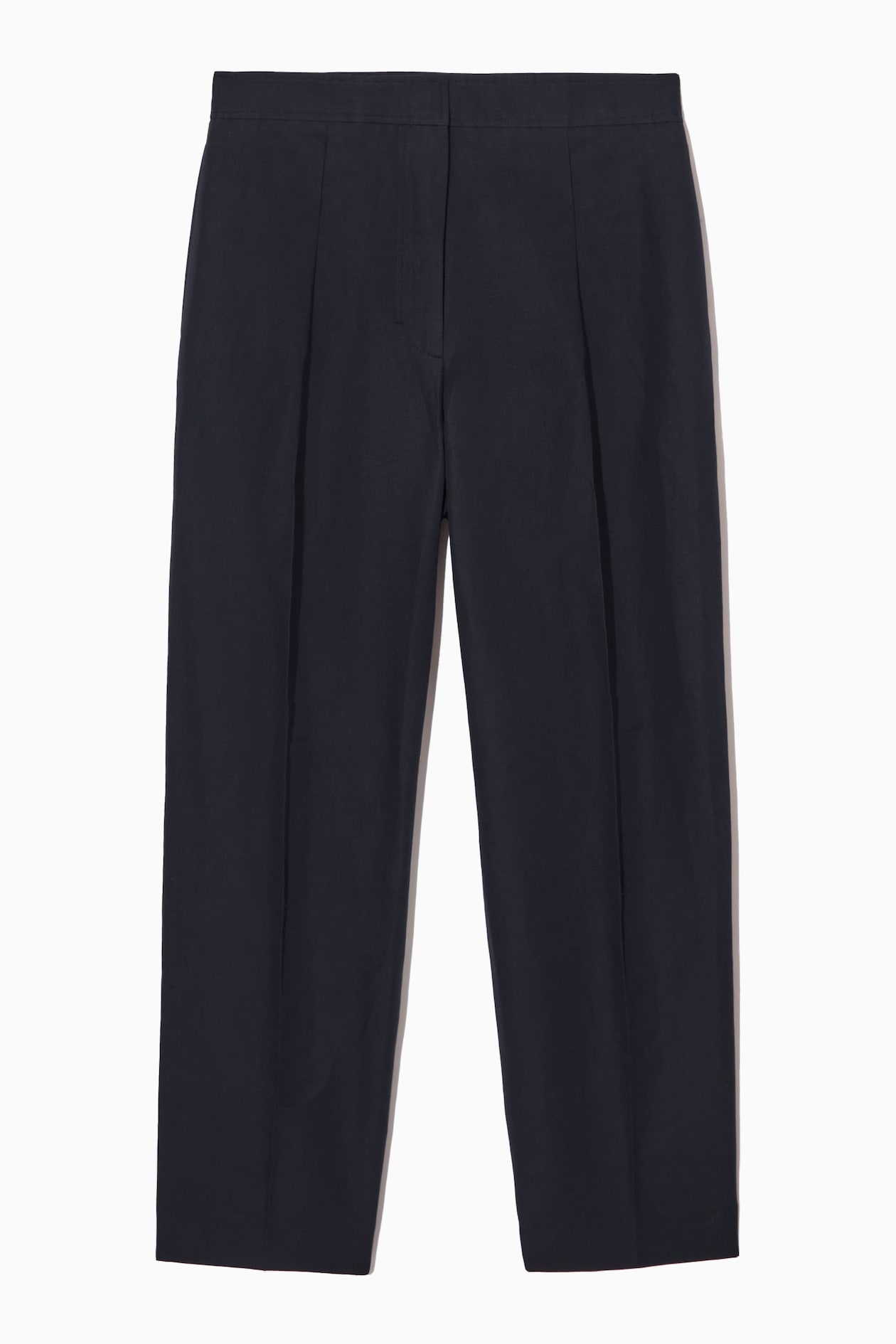 

Зауженные брюки чинос с бельем-regular fit COS, цвет Dark navy