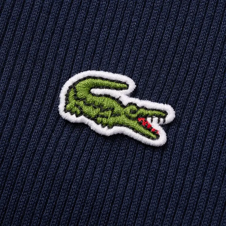 Футболка поло LACOSTE SS25 женская navy blue/white multicolor — фото 3