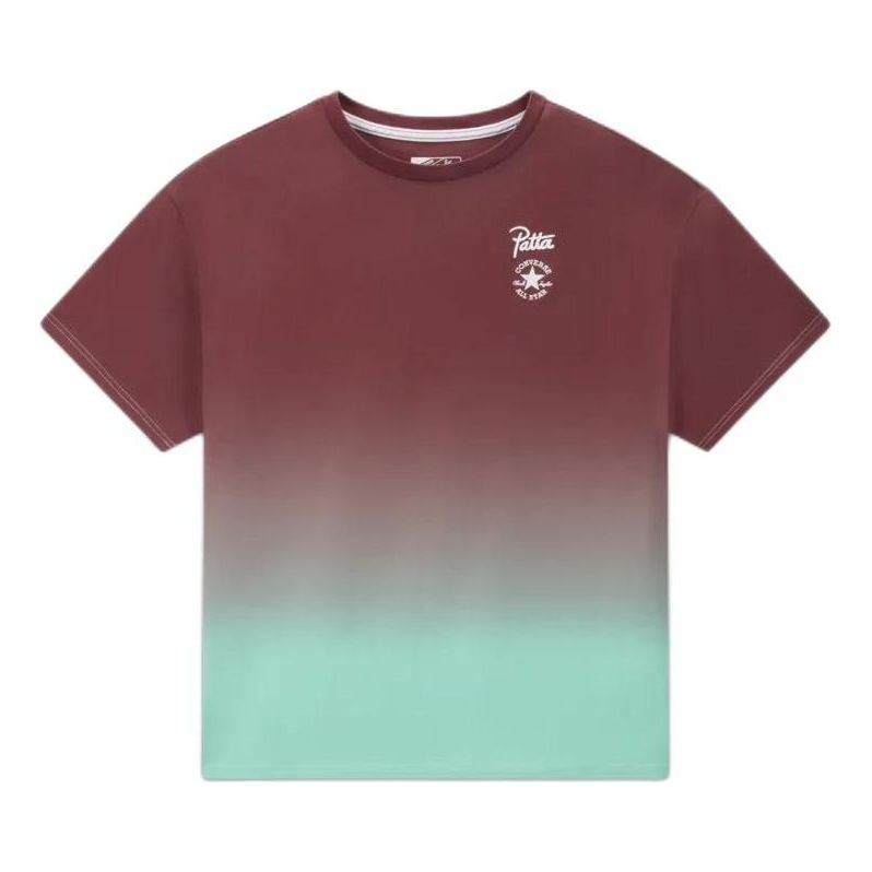 

Футболка Converse x Patta Gold Standard T-Shirt 'Patta Gradient', бордовый