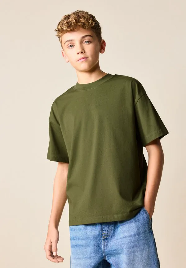 Базовая футболка с коротким рукавом Next, Dark Khaki Green