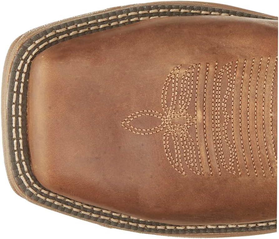 Мужские ботинки Justin Original Workboots Rush, 28 см, противоскользящие, с стальным носком, безопасная рабочая обувь, повседневные - коричневые — фото 4