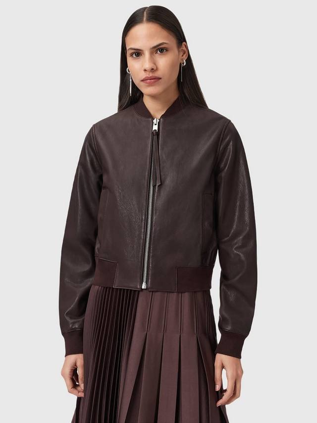 

Кожаная куртка-бомбер Orten AllSaints