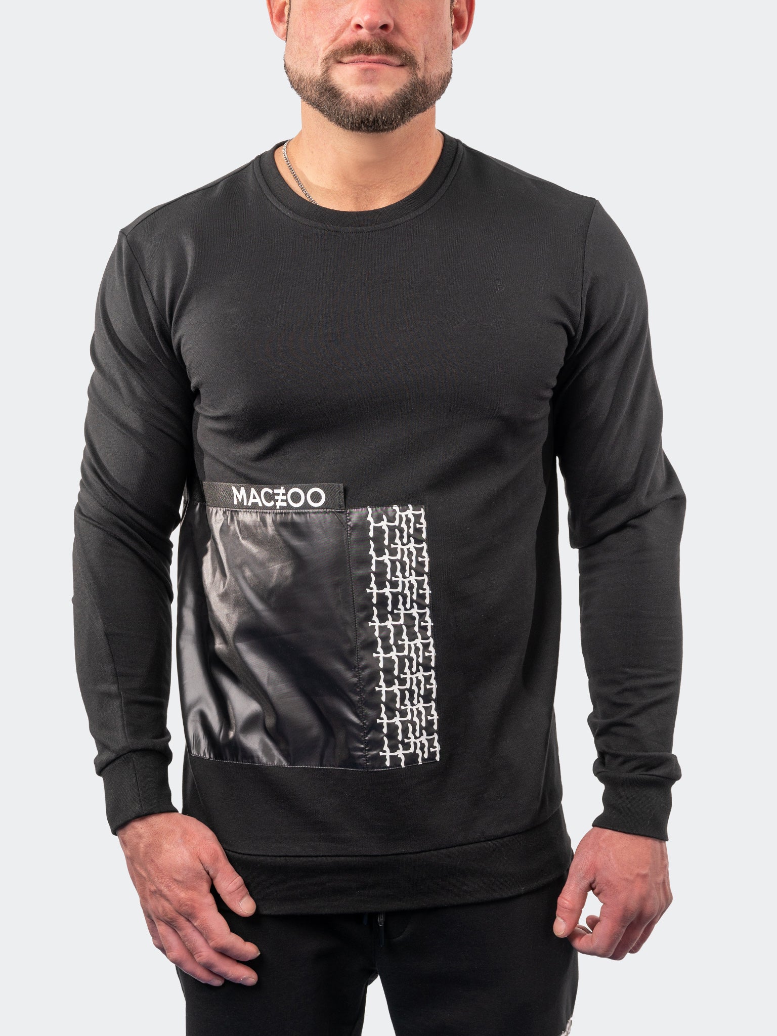 

Свитер Статик Черный MACEOO