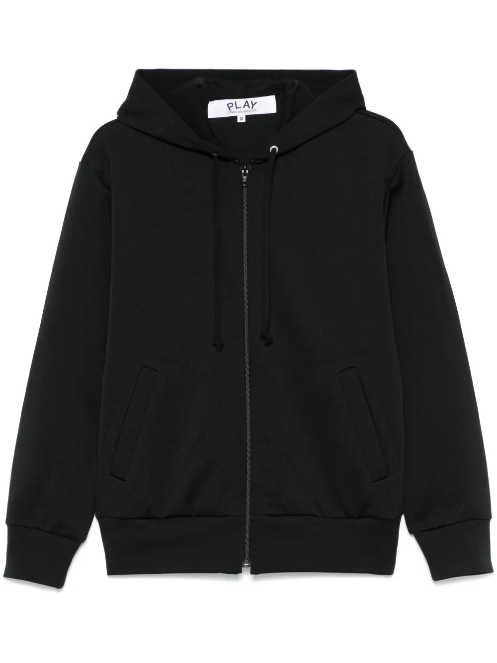 

Худи с нашивкой Comme Des Garçons Play, черный