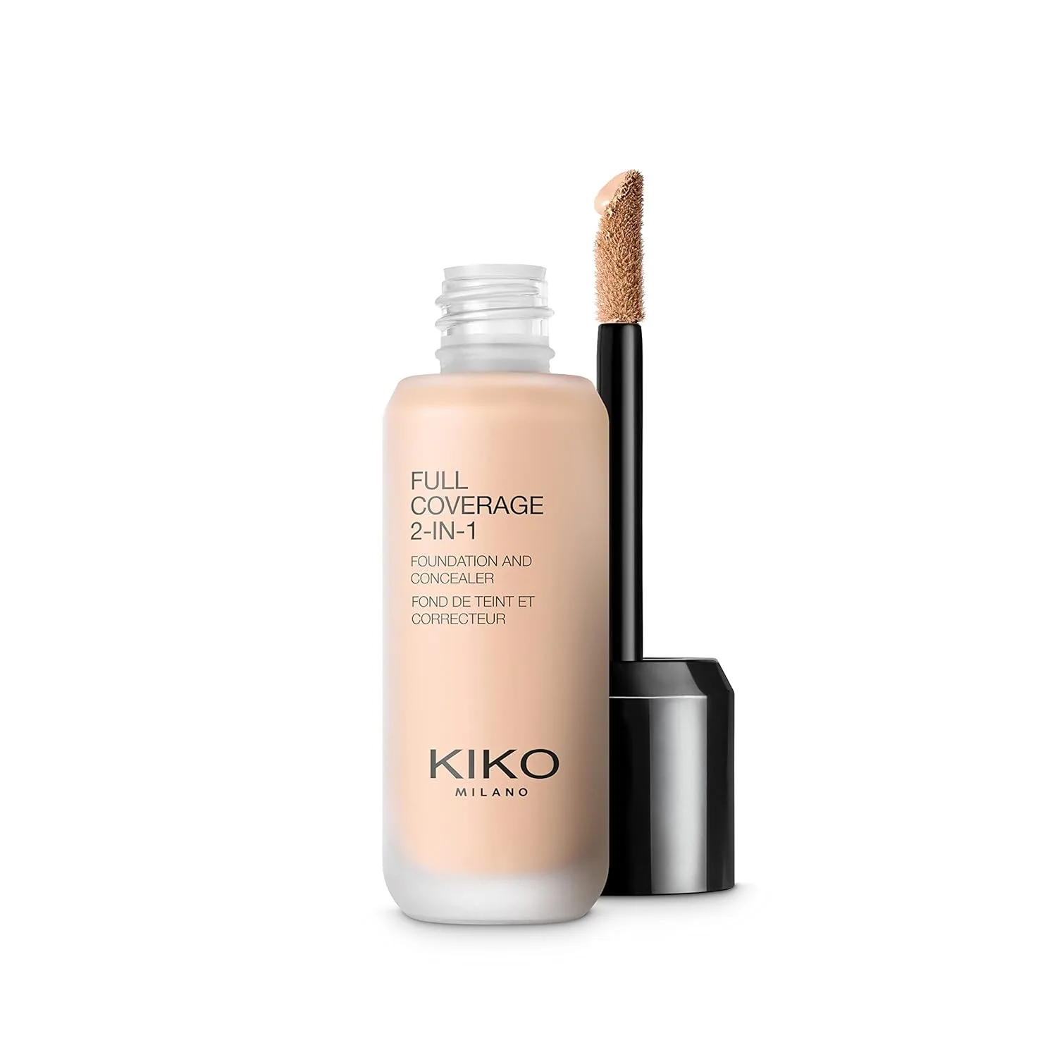KIKO Milano Тональный крем и консилер с полным покрытием 2 в 1, 15 - Warm Rose