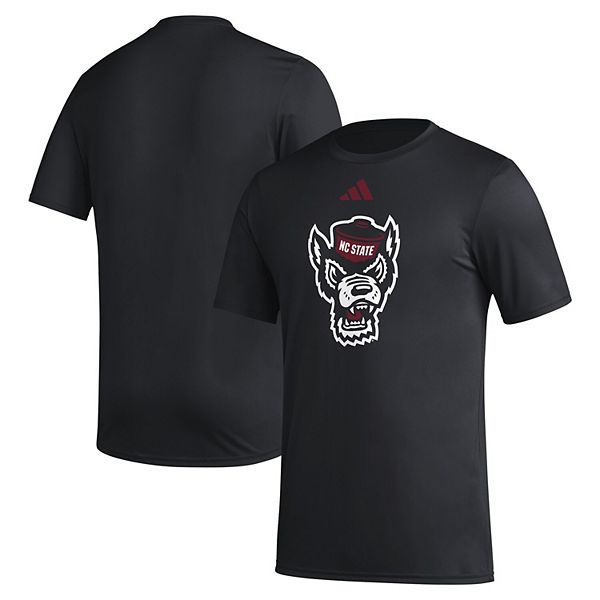 

Мужская футболка adidas black nc state wolfpack primary locker logo pre-game aeroready Unbranded