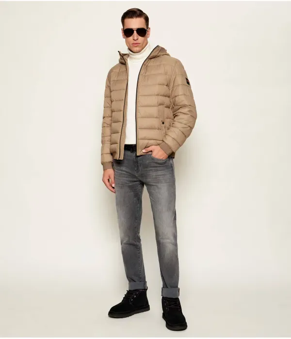 Джинсы ONYX BO tapered fit Boss Orange, серый — фото 2