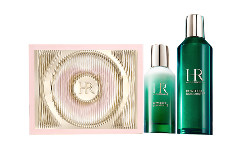 Набор для ухода за кожей Helena Rubinstein: лосьон Emerald Bottle Youth Lotion, 75 мл + лосьон Emerald Bottle New Muscle Lotion, 200 мл — фото 3