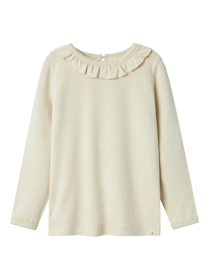 

Лонгслив Lil´Atelier Longsleeve Saba, кремовый