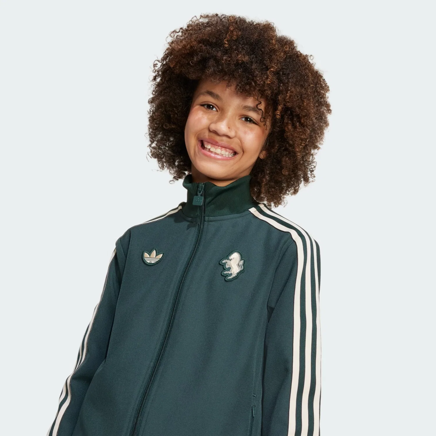 Толстовка на молнии Adidas Originals Juventus Turin Terrace Icons темно-зеленого цвета — фото 4