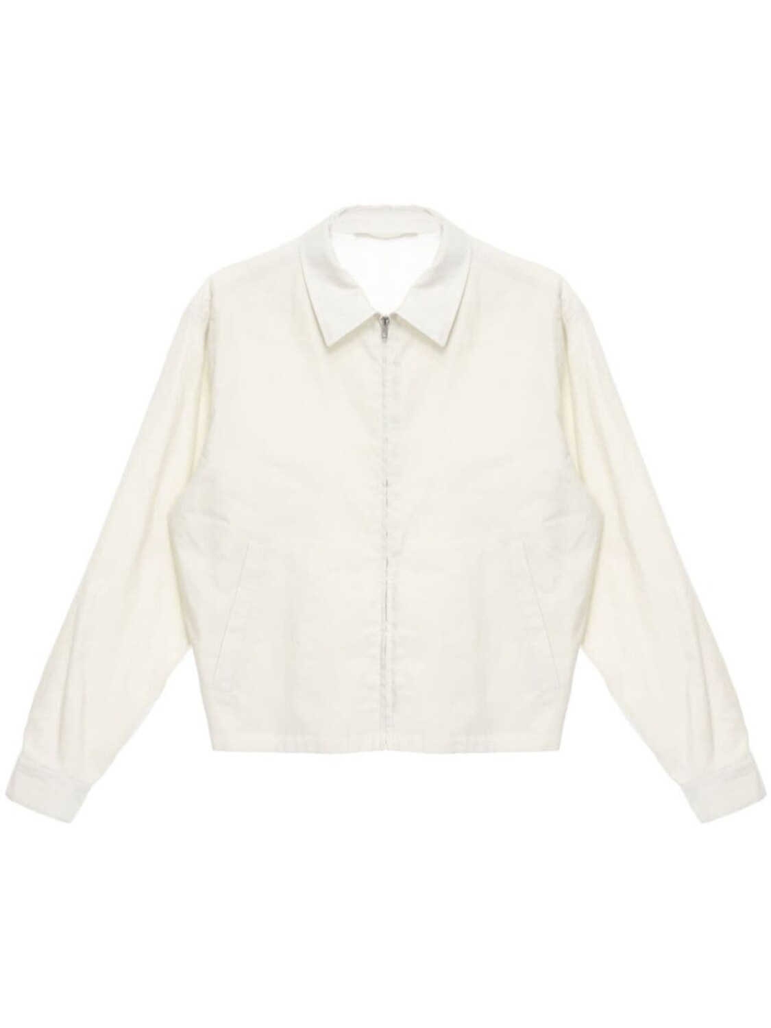 

LEMAIRE куртка-рубашка на молнии, нейтральный цвет