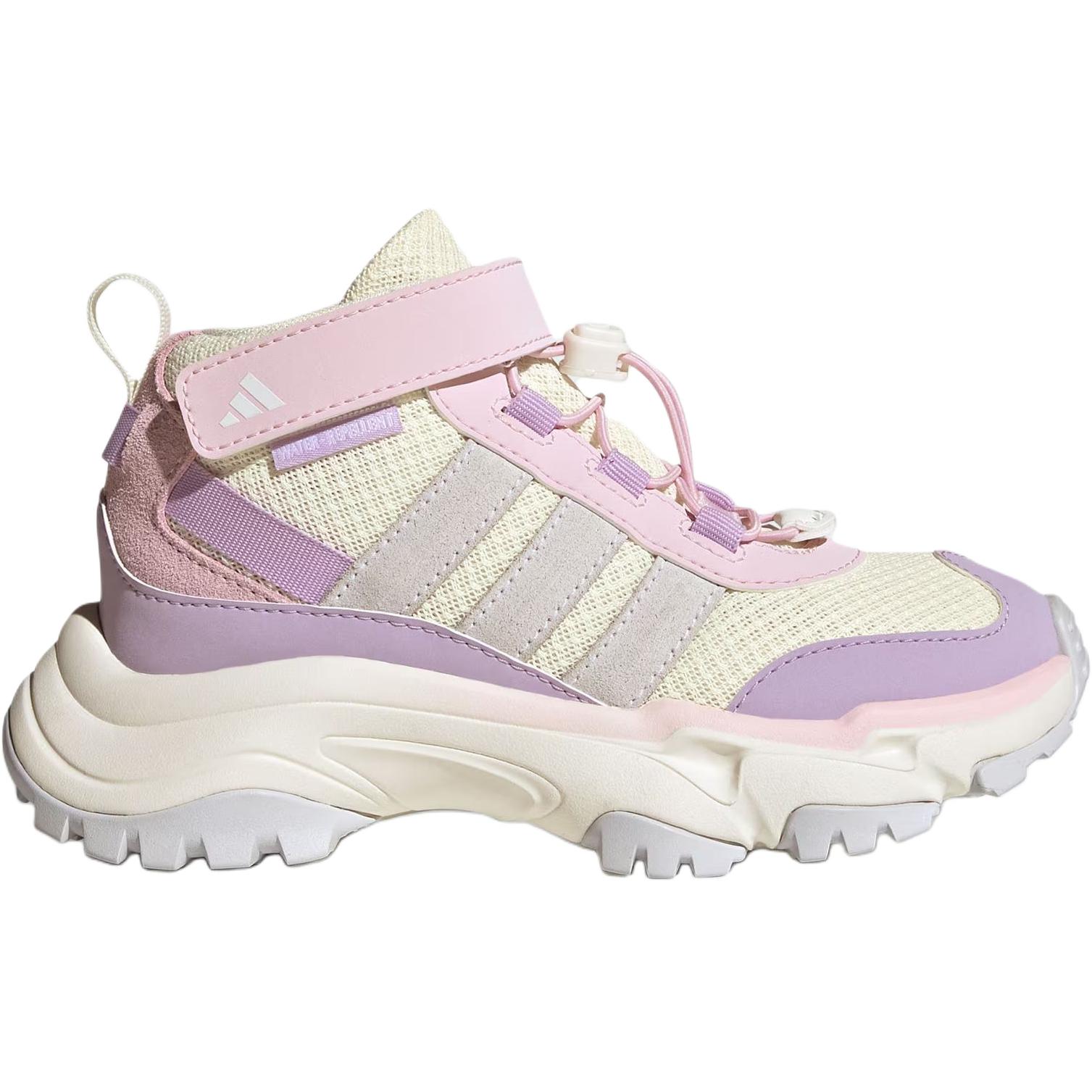 Adidas Городские термообуви mid top детские повседневные кроссовки clear pink — фото 3