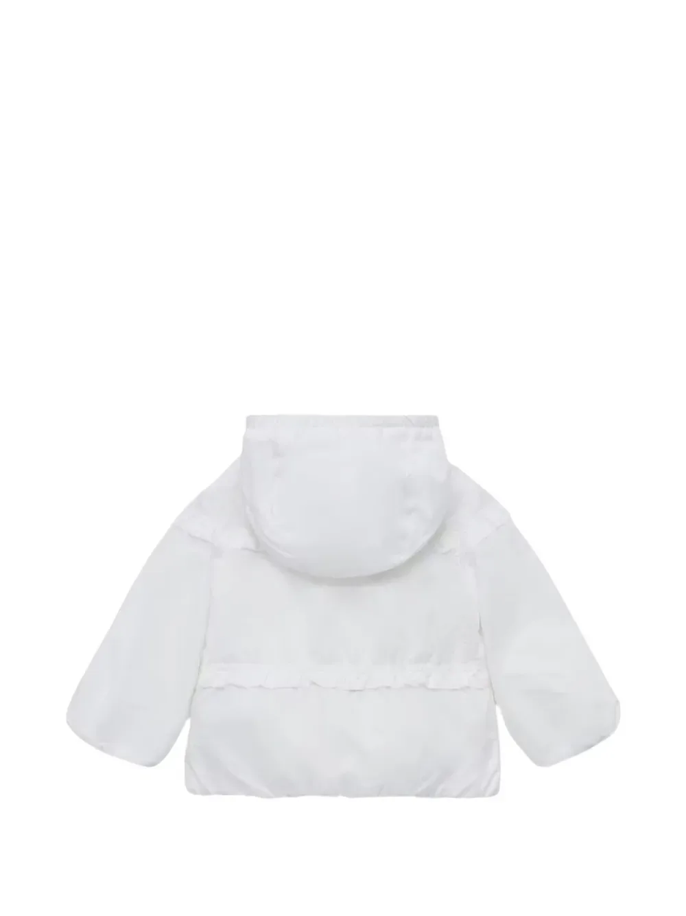 Куртка Hiti на молнии с оборками Moncler Enfant, белый — фото 2