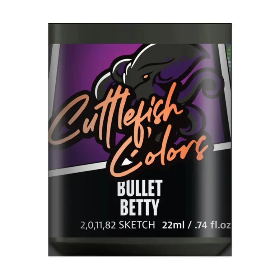 

Пуля Бетти, Cuttlefish Colors - Metallics and Fluorescent (15ml)