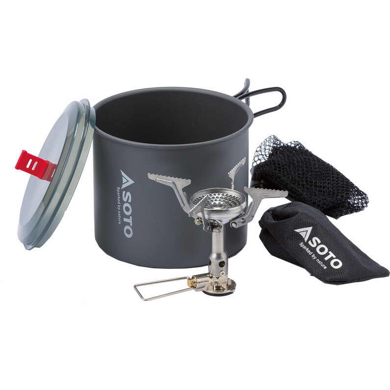 

Газовая плита Amicus с New River Pot Soto
