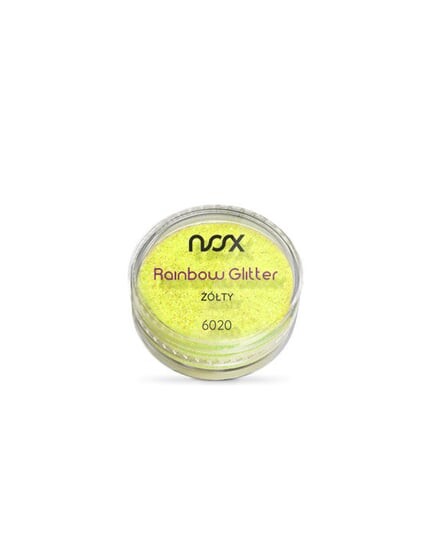 

6020 Радужные блестки NOX Желтый 2 г